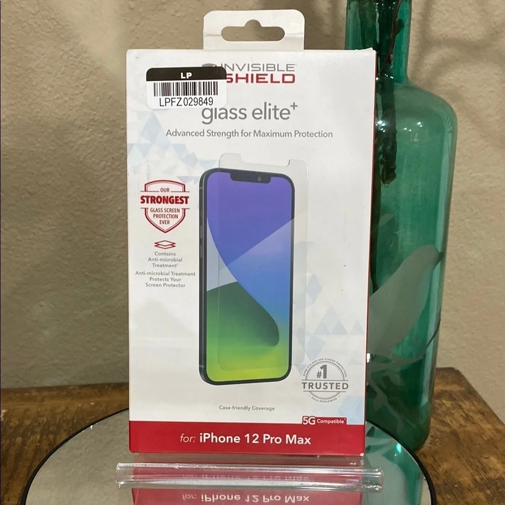Glass Elite+ Screen Protector for iPhone 12 Pro Max, new!